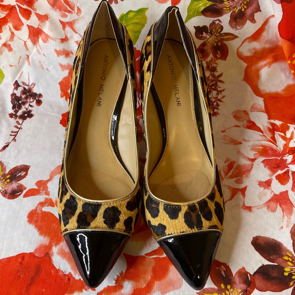 Antonio Melani Animal Print Pumps